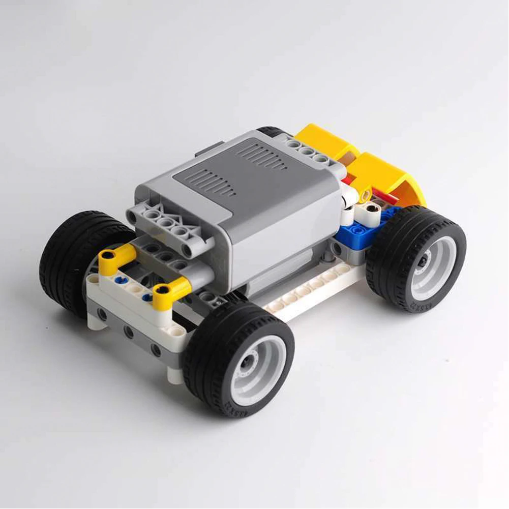 Blocks Car Kit AA Battery Box M-Motor PF Bricks Set IR Remote Control Receiver compatible with legoeds Power Functions MOC Part