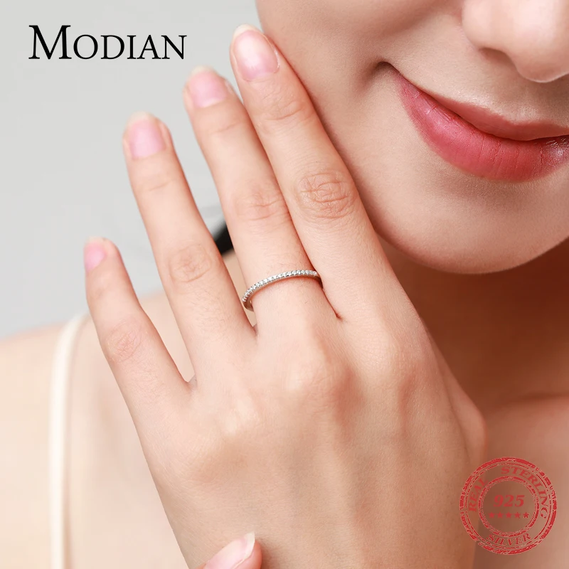 Women's Elegant 925 Sterling Silver CZ Ring, Statement Design