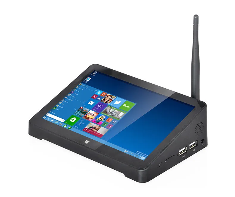 7 pollici 1280*800 schermo IPS T7-W Mini PC Windows 10 Tablet PC Intel Z3735F Mini Desktop 2G RAM 32G ROM BT4.0 Wifi RJ45 Computer