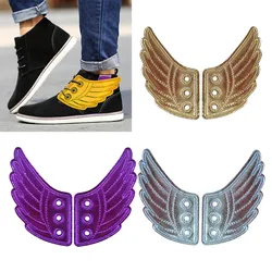 2Pcs Fashion Punk Angel Wings Shoes Sneaker Accessories Decorations