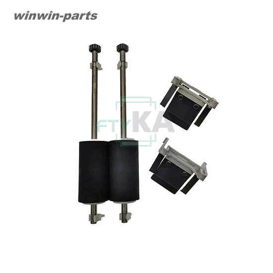 1 SET ORIGINAL FOR AVISION AV3200 AV3300 3850 3852 DSL3700 3220U AV830 ASS'Y ADF ROLLER WSUPPORT& SEPARATION PAD