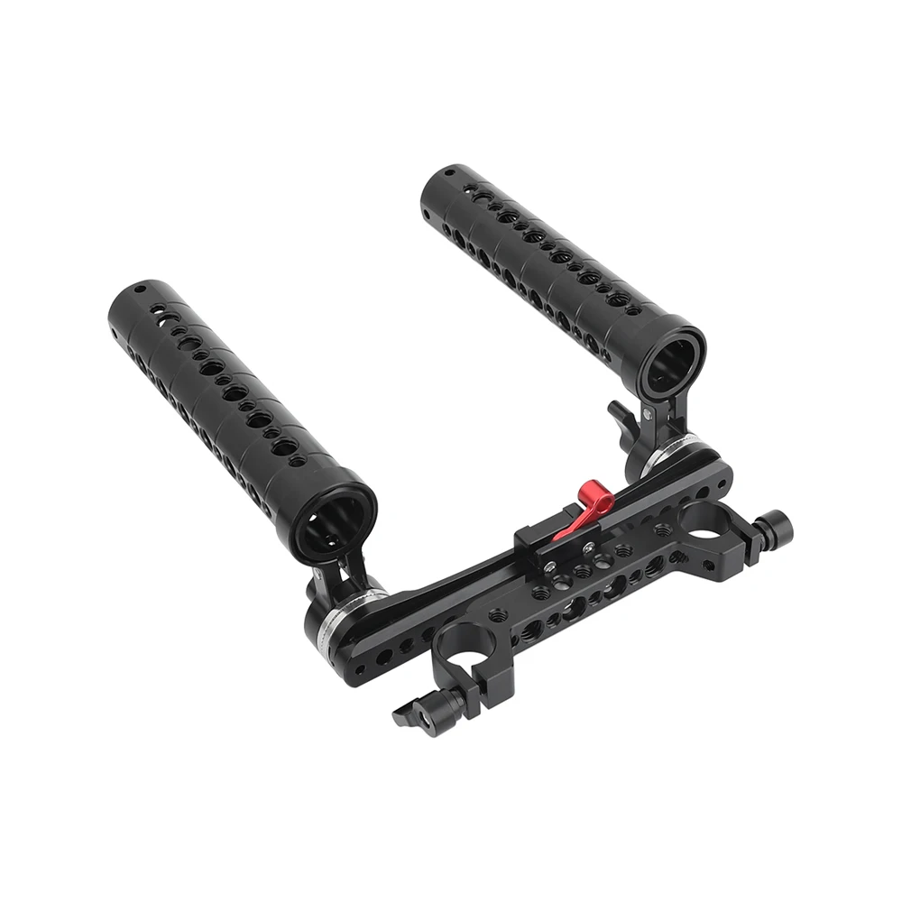 HDRIG  Cheese Handheld Rig With ARRI Rosette Connection & NATO Rail & 19mm Dual Rod Adapter For Shoulder Mount Rig