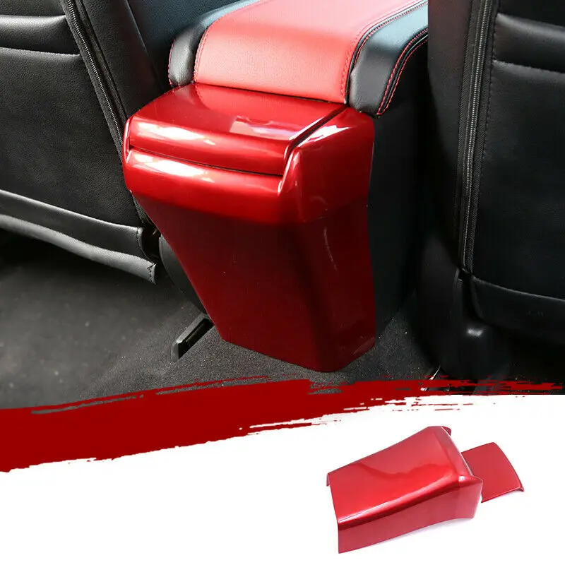 

FOR HONDA Civic 10th 2016 2017 2018 2019 2020 2021 ABS Red rear air outlet vent Anti-kick panel trim