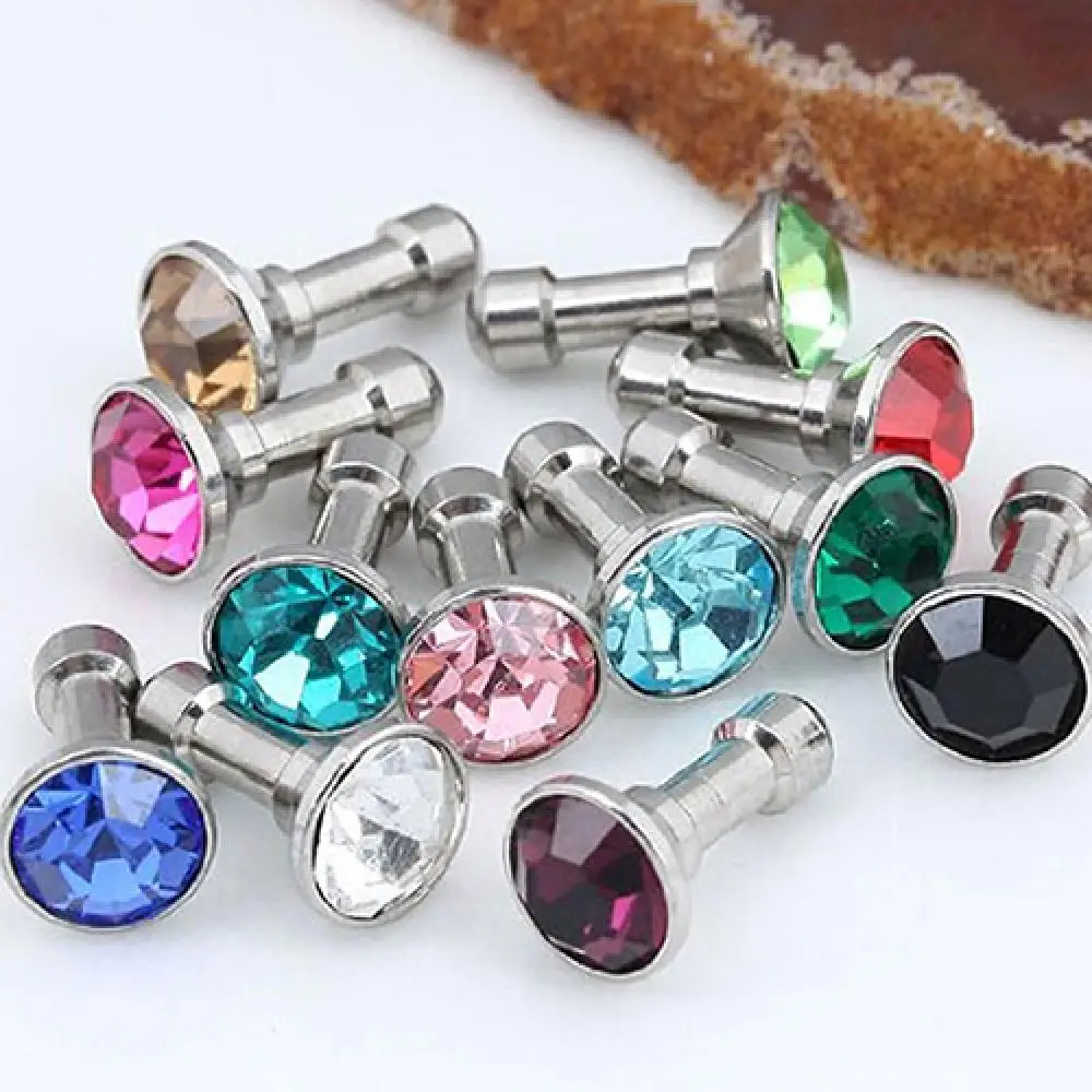 Śliczne 12 sztuk wtyczka przeciwkurzowa słuchawki słuchawki etui z ładowarką Jack słuchawki słuchawki etui z ładowarką Jack na telefon komórkowy