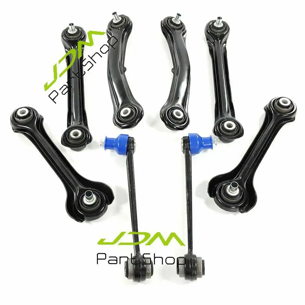 8PCS Rear Comtrol Arms Suspension Kit For Mercedes Benz W201 W202 W210 W124 R129