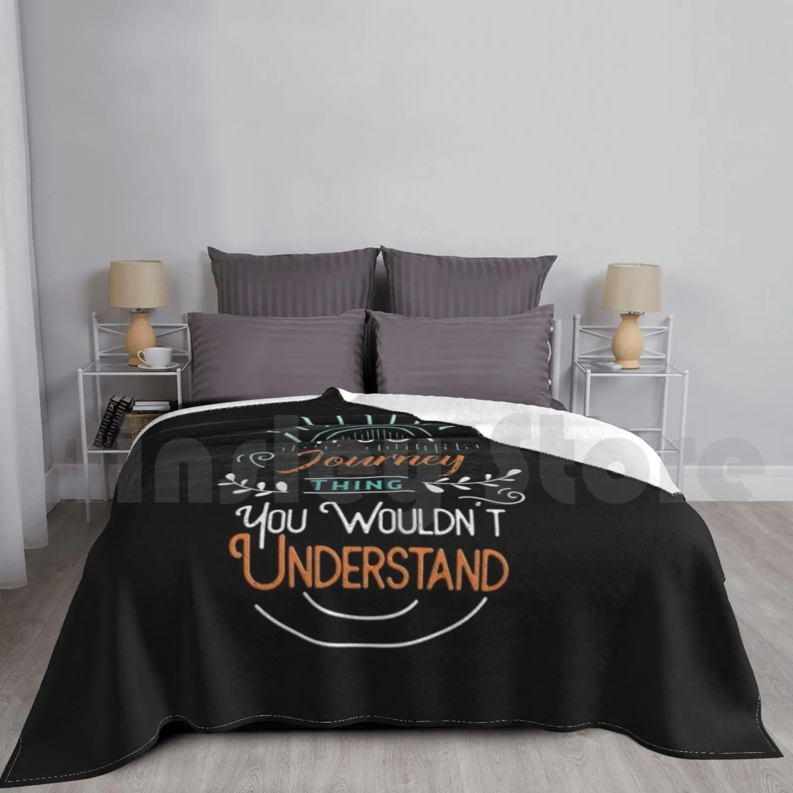 

Одеяло «Это путешествие, которую ты не понимаешь», модное одеяло на заказ, имя мне путешествие, путешествие для путешествий