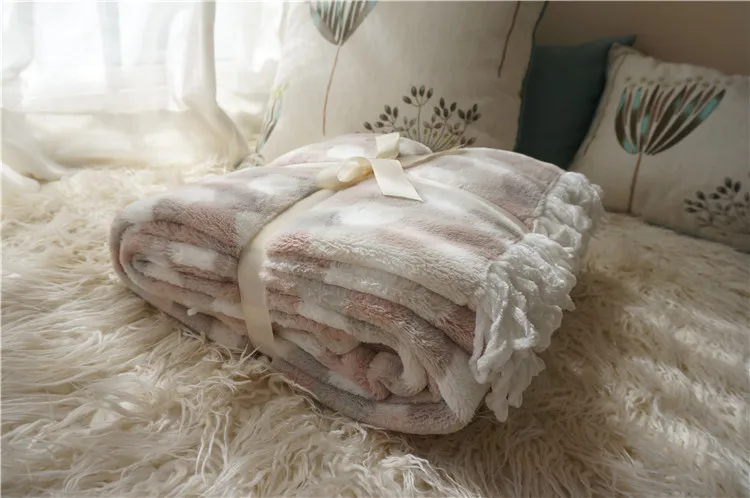 

Home Textile Blanket Summer Super Warm Soft Blankets Throw On Sofa/bed/ Travel Bedspreads Sheets Dropshipping