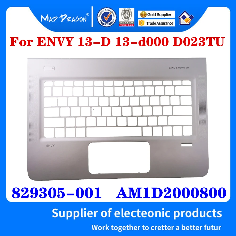 Imagem -01 - Portátil Original Eua Palmrest Topcase para hp Envy 13 Séries 13-d 13-d000 D023tu 13-d040wm 829305001 Am1d2000800 Novo portatil original eua palmrest topcase para hp envy 13 series 13 d 13 d000 d023tu 13 d040wm 829305001 am1d2000800 novo 01