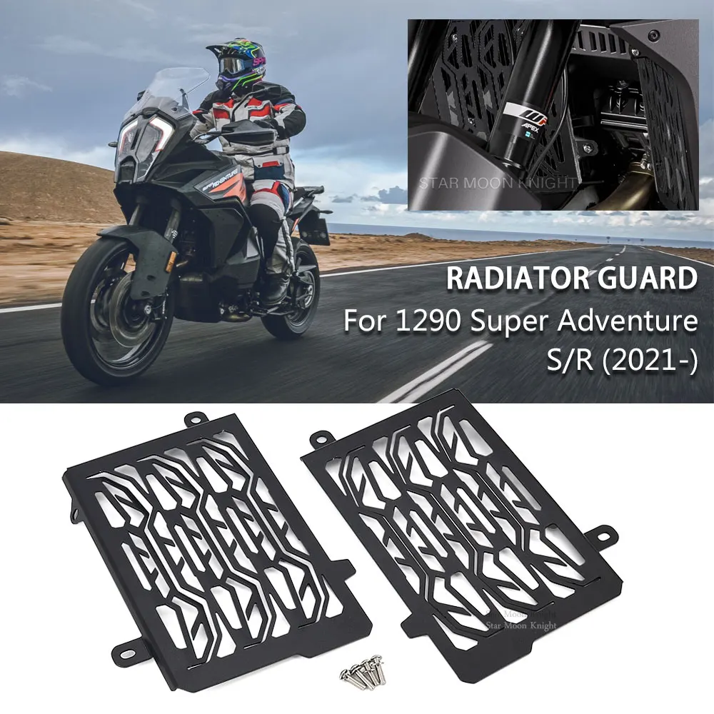 Radiator Cover For 1290 Super Adventure R/S 1290R 1290S Superadventure 2021 2022 CNC Heat Sink Guard Grille Protection Protector