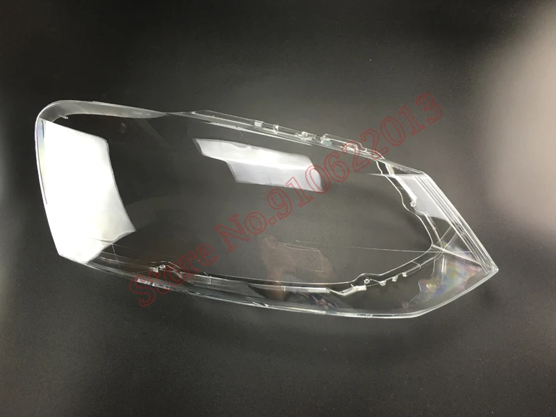 Auto Car dla volkswagena VW Polo 2012-2014 przedni reflektor szklany reflektor przezroczysty klosz lampy Shell osłona obiektywu — zdjęcie 3
