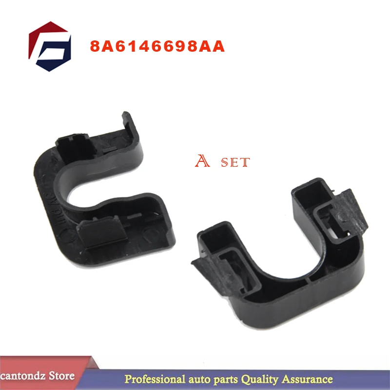 Rear Parcel Shelf Pivot Hinge Clip For Ford Fiesta MK7 MK8 Focus & Mondeo 8A6146698AA 8A61-46698-AA   1 set