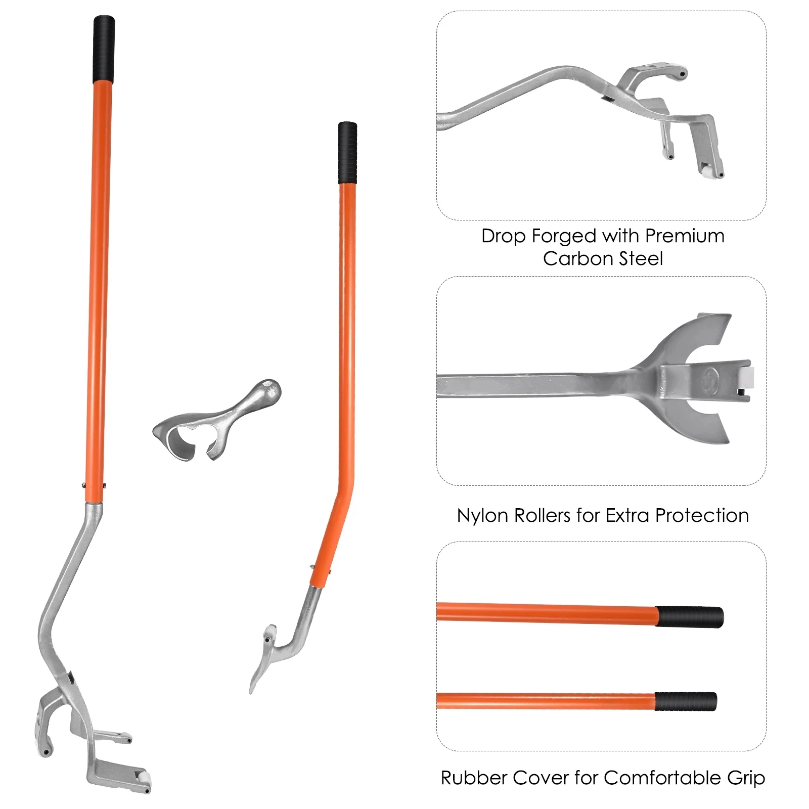 Orange Steel /aluminum Tire Changer 17.5\