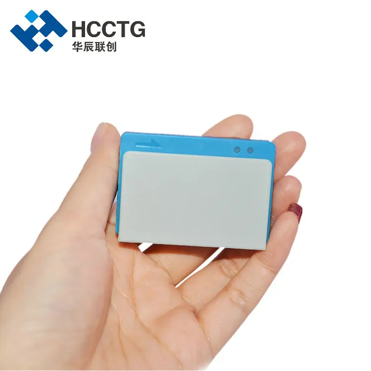 Bluetooth Magnetic and Smart EMV IC Chip Card Reader Mpr100 Support Android and Ios Free Sdk