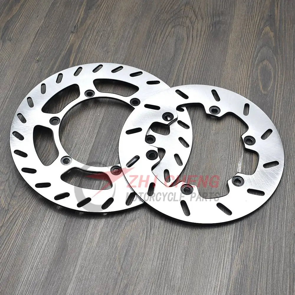 Front Rear Brake Disc Rotor For Yamaha WR200 1992-1994 DT200WR 1992-1993 DT230 1997-1998 TT250R 1993-1996 TT250 /RL/RM 1999-2000