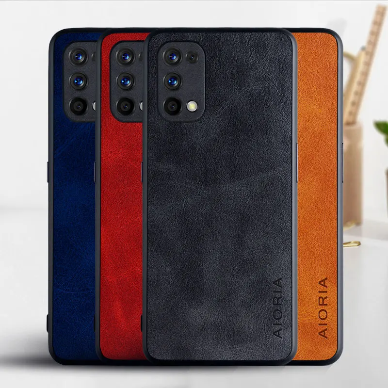 Case for OPPO Realme 7 7 Pro case funda Luxury Vintage leather Skin hoesje phone cover for oppo realme 7 pro case coque capa