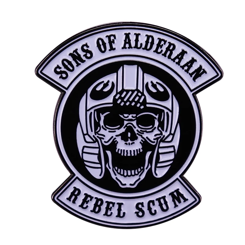 Sons Of Alderaan-Rebel Scum Pin Badge