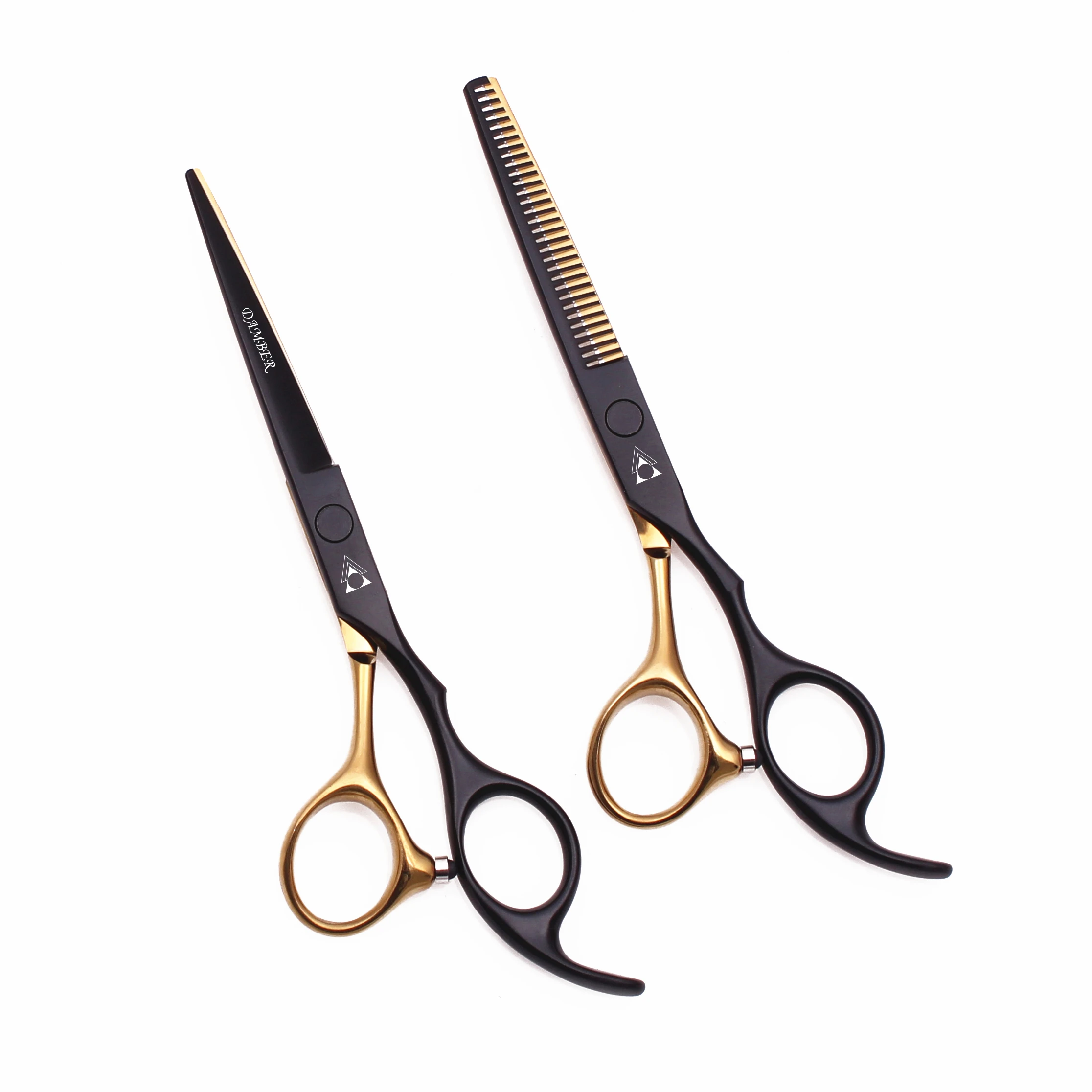 Haarschere 5,5 6,0 Professionelle Friseurschere Effilierschere Friseurscheren-Set Haarschneideschere 440C Japan Steel 888 # – Detail 6