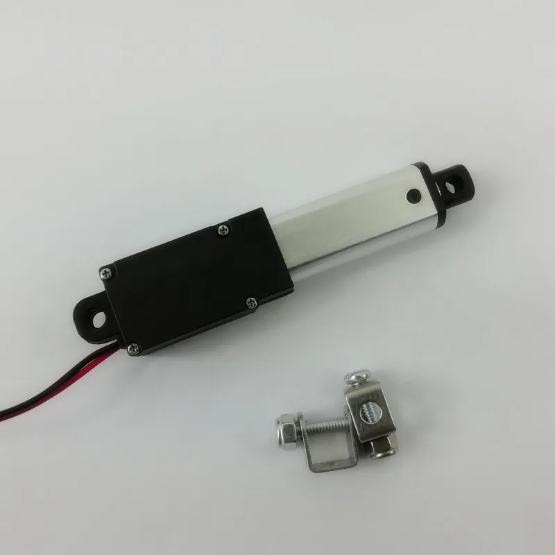 24 V 12 V 6 V DC geavanceerde DC motor micro lineaire actuator 30mm 50mm 75mm 100mm 150mm aangepaste slag gratis verzending