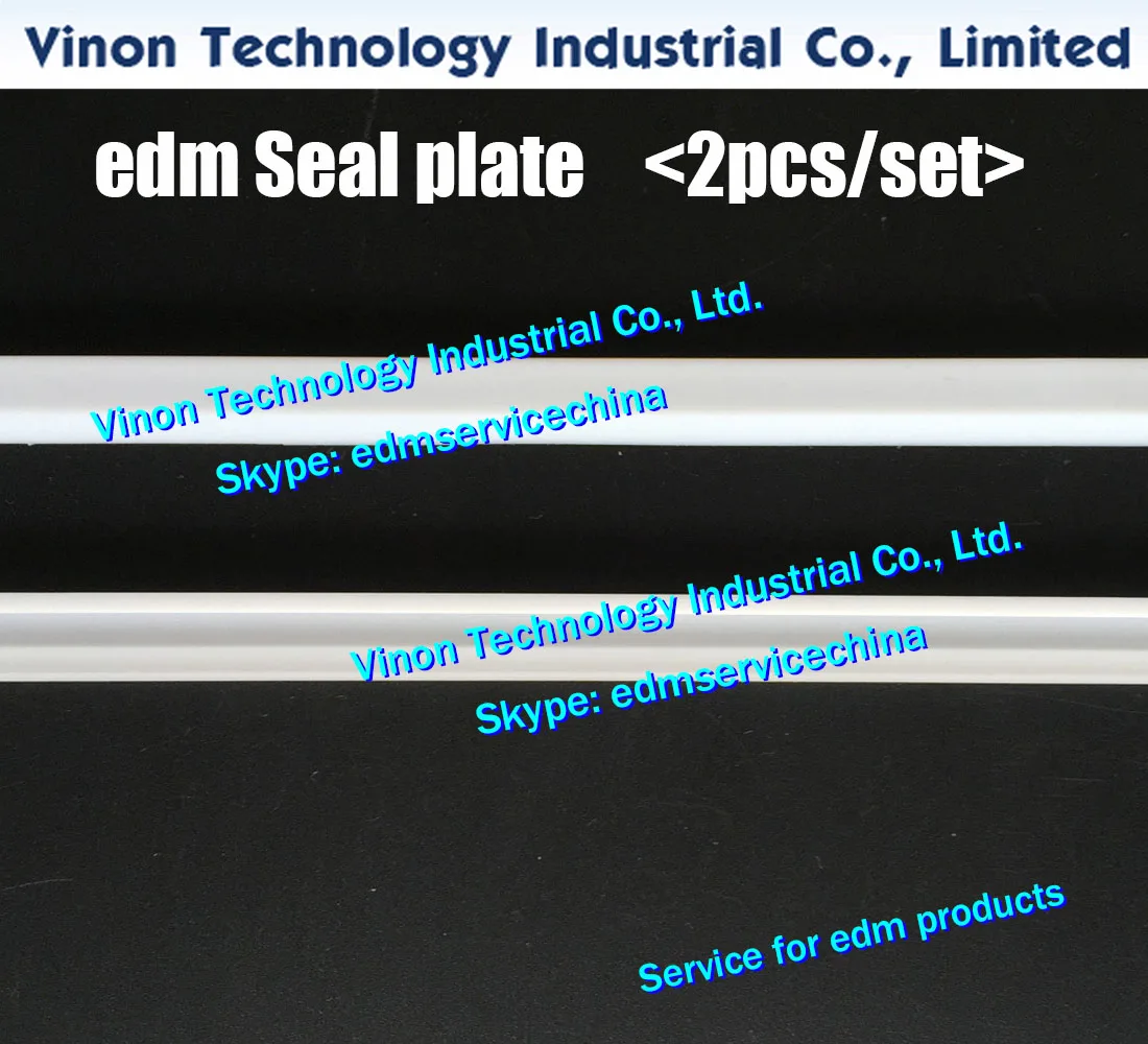 3032739 edm Seal Plate A for X axis (2pcs/bag) for Sodic k A500W,A325,A350,A320,AQ325L wire cut edm machine Sealing Strip A