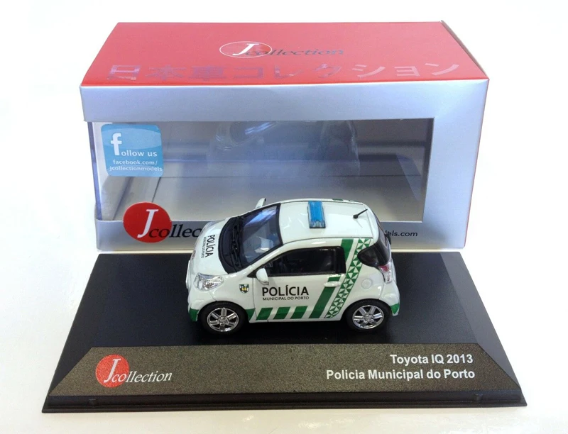 JCollection models 1/43 Scale  IQ 2013 Policia Municipal do porto Diecast toy car for Collection