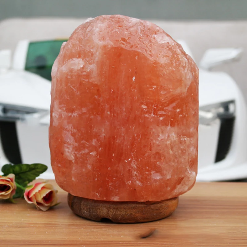 Himalayan Natural Ionic Rock Crystal Salt Night Lamp 1-2kg 5-6inch