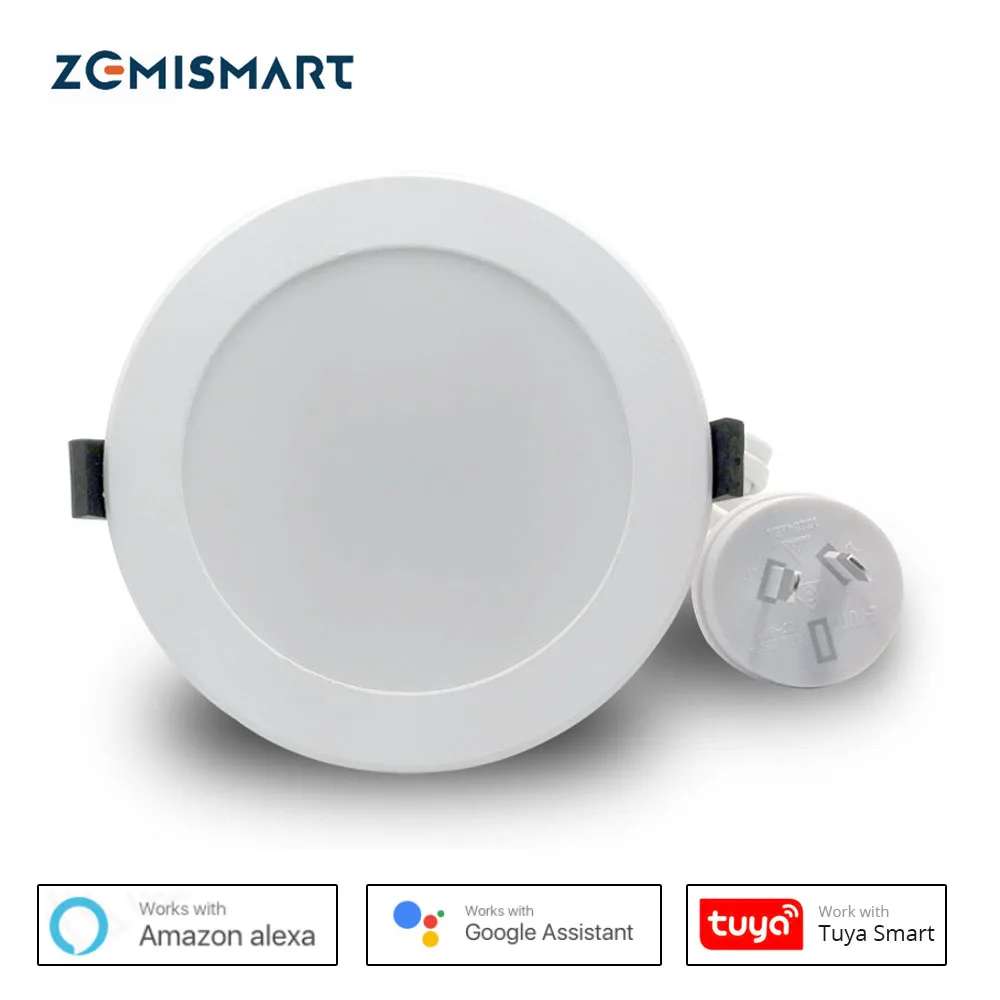 

Zemismart AU Type SAA 3.5 inch WiFi RGBCW Led Downlight Voice Control by Alexa Echo Google Home Assistant Home Automation