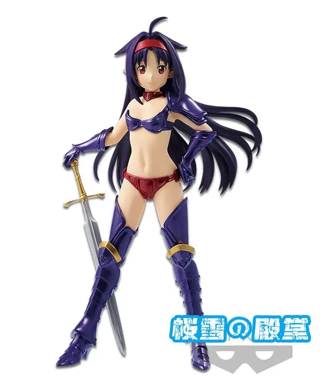 Original bp  Konno Yuuki sword art online EXQ memory defrag BIKINI ARMOR ver. pvc figure toy