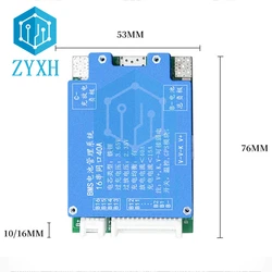 LiFePO4 BMS 16S 40A 20A 48V wyważarka baterii ładowanie pokładzie przeładowanie/zabezpieczenie przed zwarciem wspólny Port dla Escooter