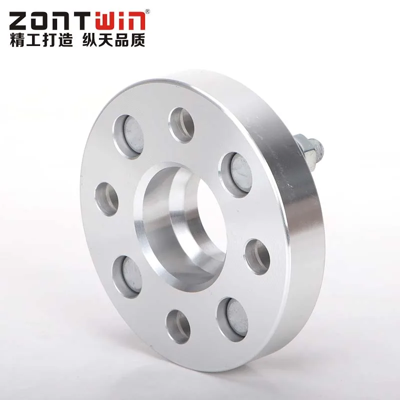 2Pieces PCD 4x100 ID=OD=56.1mm Car Aluminum Wheel Spacer Adapter 15/20/25/30/35/40/45mm Flange For 4lug Honda Fit Jazz