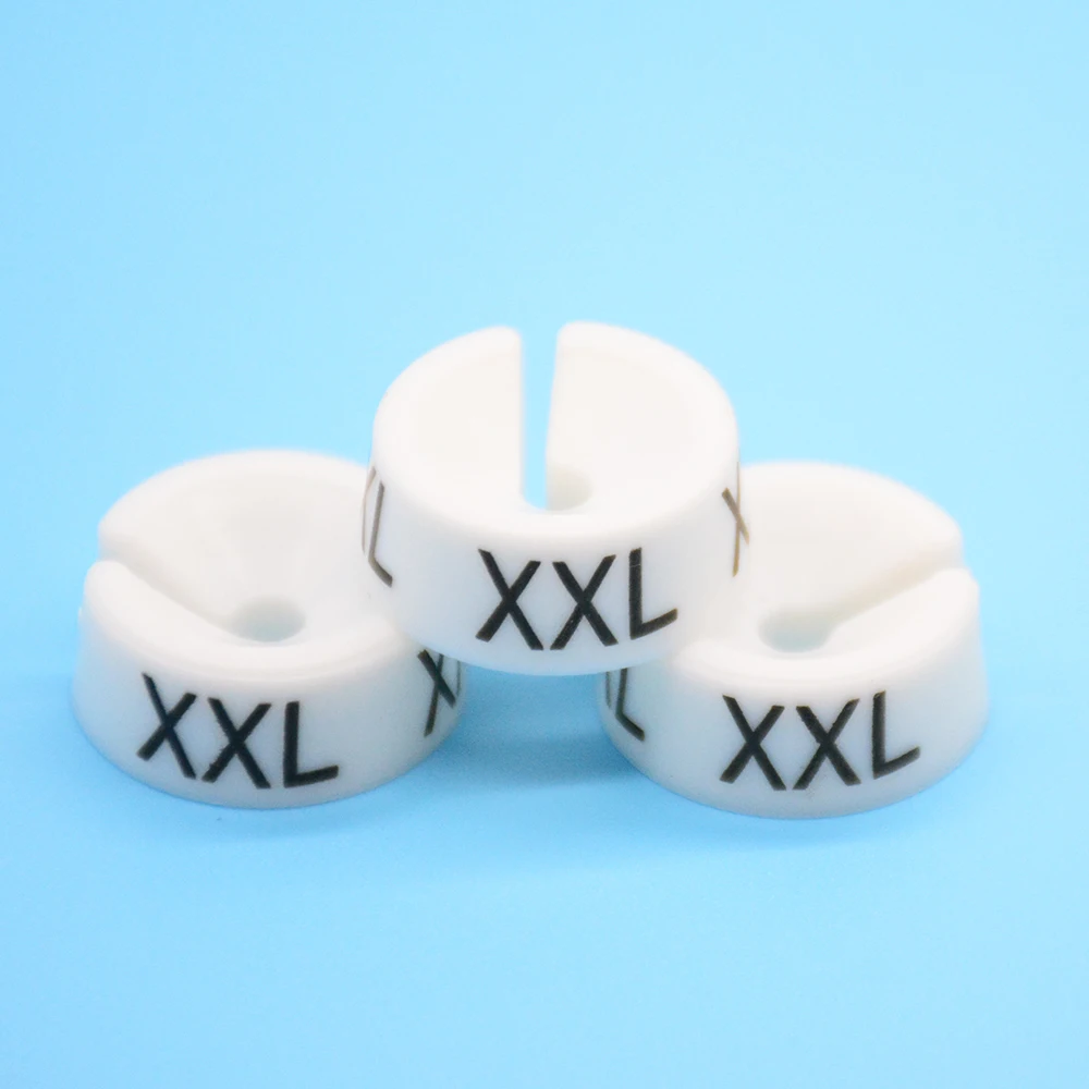 

Sports Clothing Store Universal Hanger Marker Garment Size Marker Tag Medium Sizer For Fashion Retail Store 100Pcs New Design