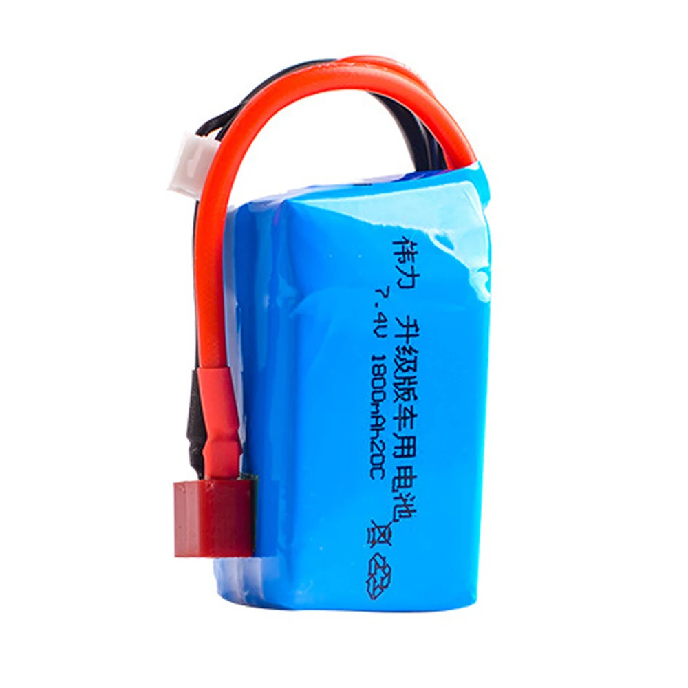 7.4V 1800mah يبو البطارية و شاحن يو اس بي ل Wltoys A959-b A969-b A979-b K929-B RC سيارات لعبة اكسسوارات 7.4 v ل WLtoys سيارات