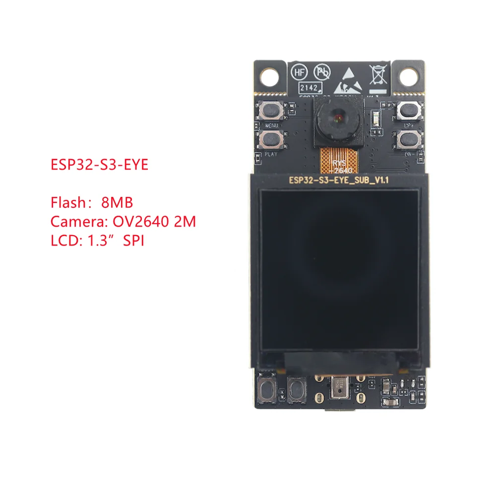 

ESP32-S3-EYE Development Board LCD CAMERA OV2640 MIC