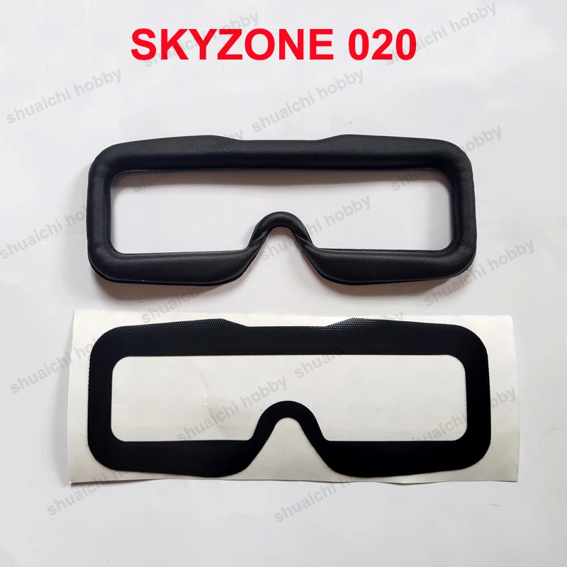 1PCS SKYZONE 03O 02C 02X 020 FPV Glasses Thickened Foam Sponge Pad Leather Eye Mask Cushion Nose Protective Cover for Goggles