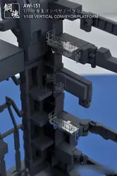 AW-150/AW-151 VERTICAL CONVEYOR/PLATFORM The 1/100&1/144 Scale Metal Etched Sheet Scene Accessories