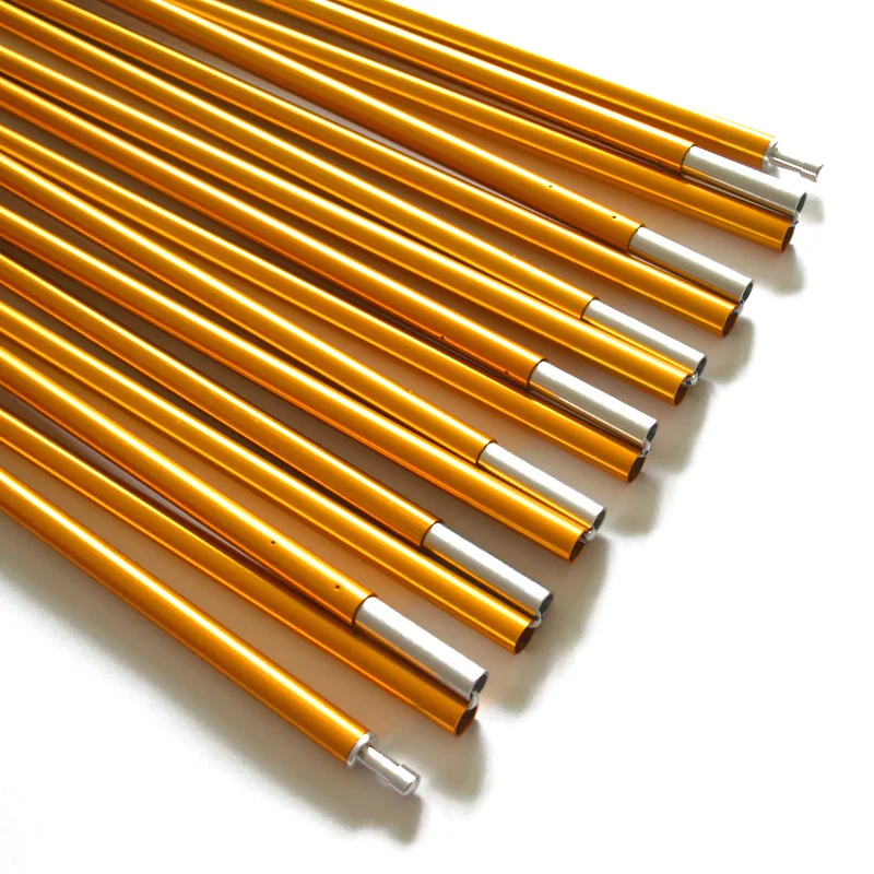 1piece Xbees Outdoor Tent Rod Alloy 8.5/9.5/11mm Camping Tent Pole Skelton 3.6m/4m/4.4m tent support poles tent accessories