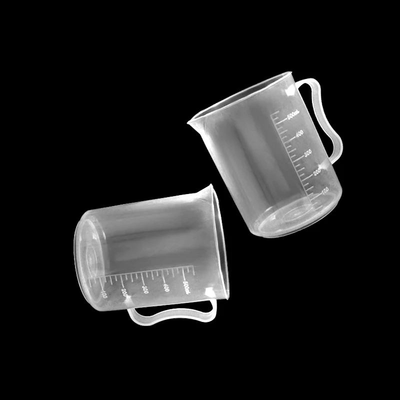 Transparent Plastic Digital Measuring Cup Scale for Soap Making Kitchenware Cooking Tools