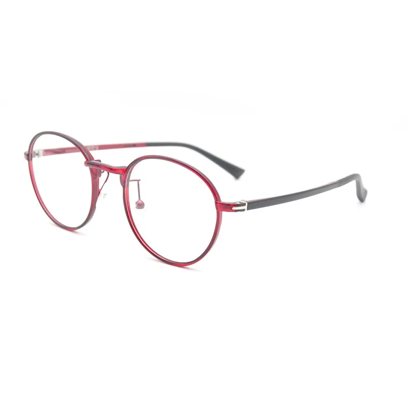 

Оправа для очков унисекс, круглая, с прозрачными линзами, 2020