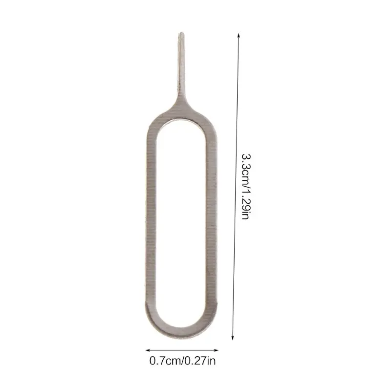 Herramienta de extracción de tarjeta IM, bandeja de expulsión de Pin, extractor de llave de Pin de aguja para Apple, Android, todos los teléfonos inteligentes, herramienta de apertura