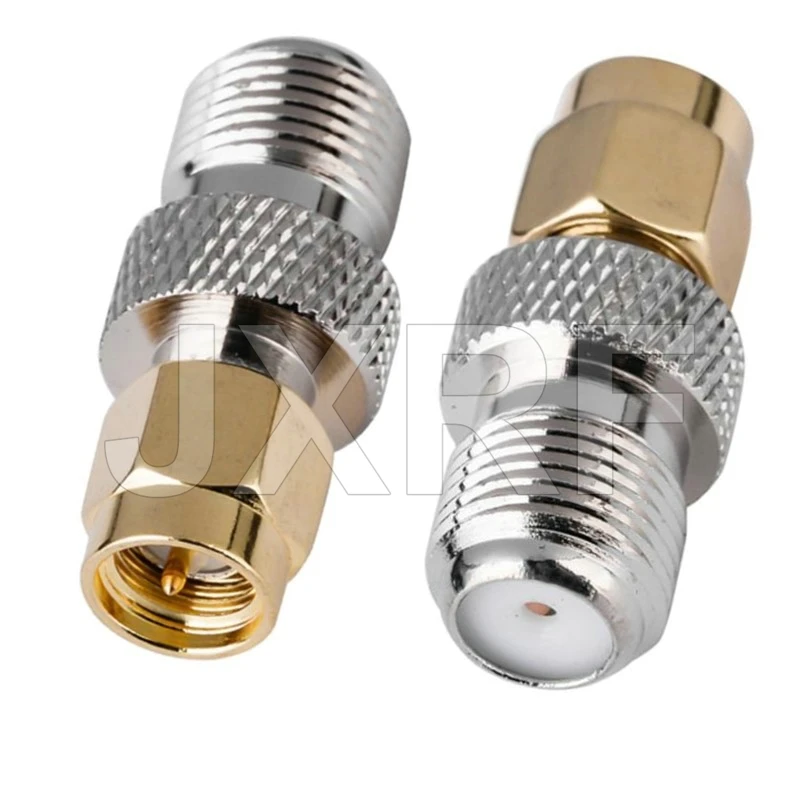 JXRF conector SMA macho hembra a SMA BNC UHF N F tipo macho hembra adaptador RF, 1 unidad