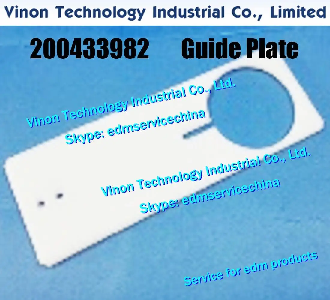 200433982 Guide Plate for ROBOFIL 230F, 330F series Charmille 200.433.982, 433.982 edm spare parts Slider