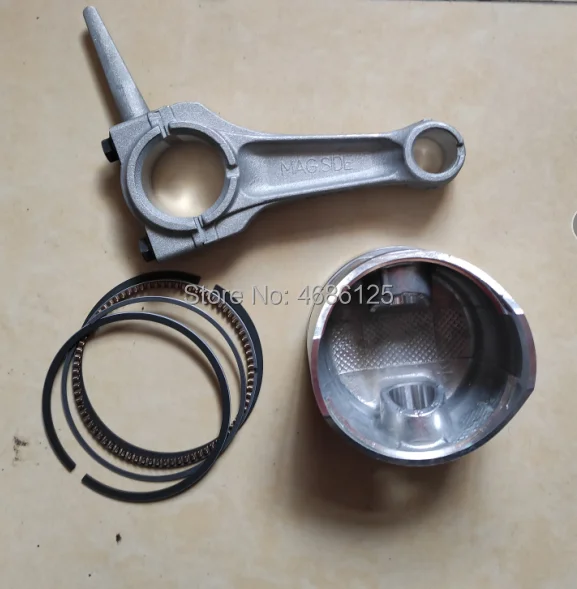 

GT1000 GM301 GM291 PISTON PISTON RING CONNECTING ROD Suitable for 3000 RPM engine use not for 1800 RPM engine