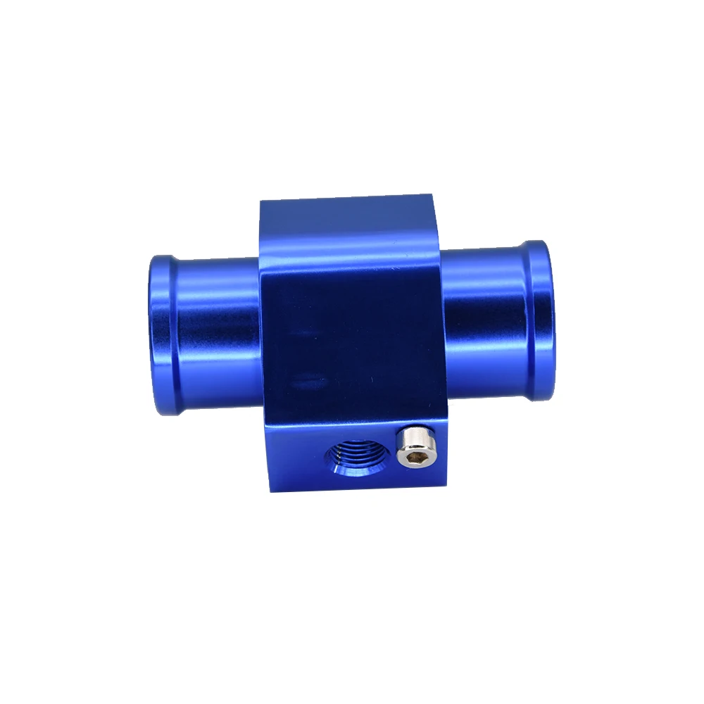 52mm 2 인 1 자동차 레이싱 디지털 전압 + 수온 게이지, 섭씨 40-140 도 온도계 1/8 NPT 센서 조인트 파이프 호스 어댑터
