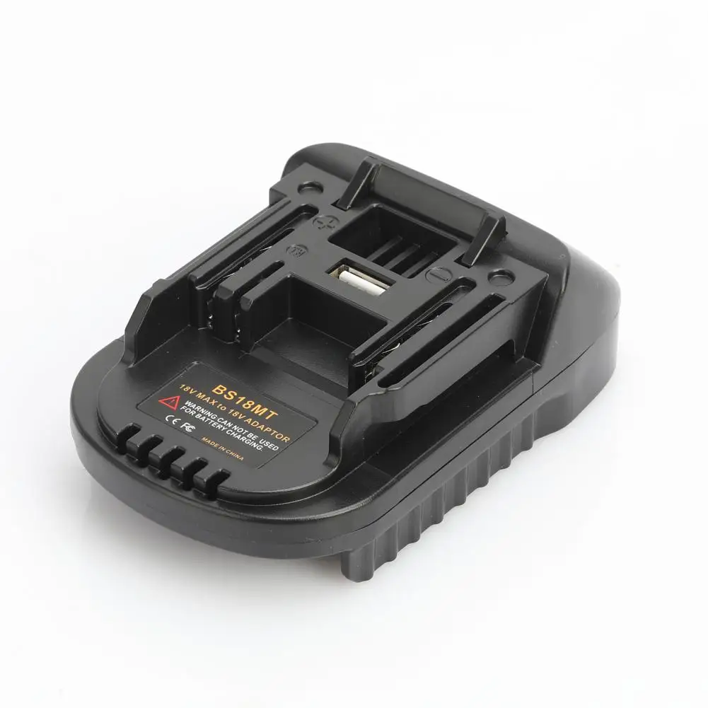 Złącze przetwornica do baterii BS18MT ognioodporne złącze akumulator 18V do 18V dla urządzeń bezprzewodowych 18V