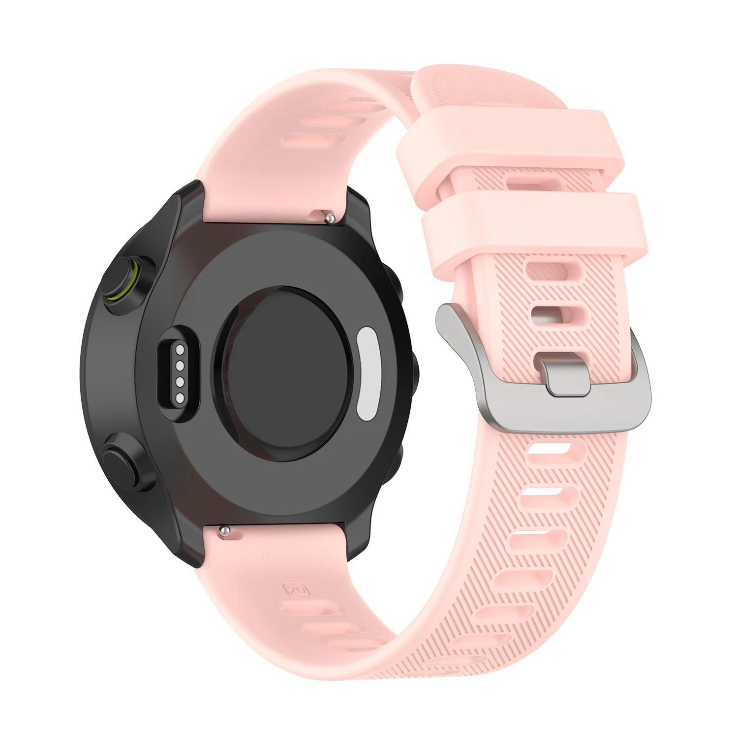 20mm paski do zegarków dla Garmin Forerunner 158 venu sq/venu sport silikonowa opaska na rękę dla polarnych zapalonych pasków od zegarków dla Forerunner 55