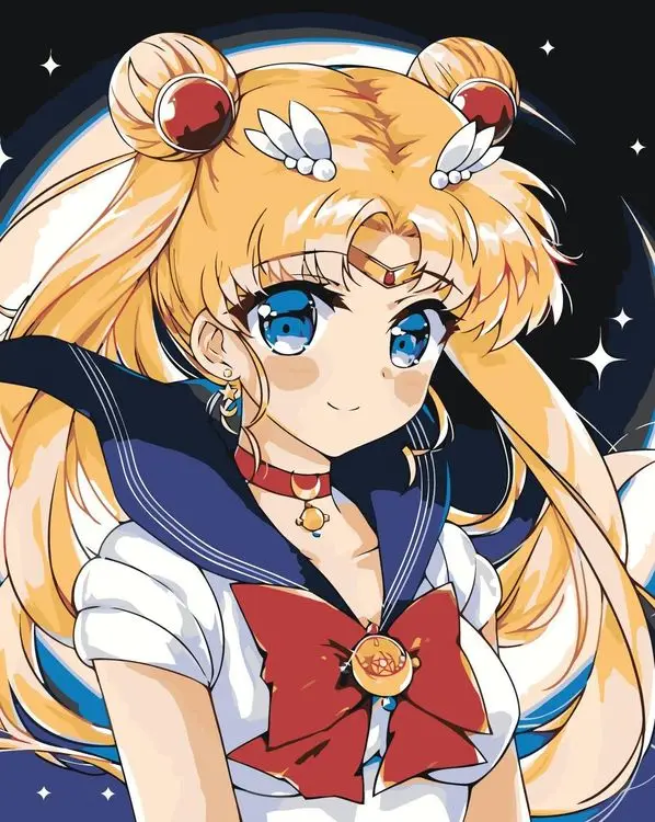 Kawaii Chibi Dibujos de Sailor Moon Fácil: Mi Experiencia Real con un Pintura por Números que Cambió mi Semana