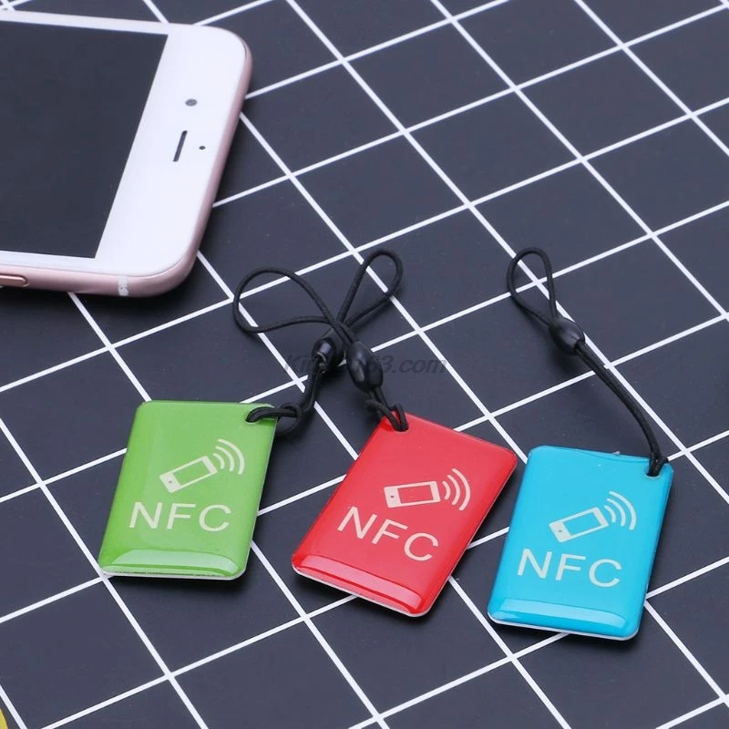 Waterdichte Nfc Tags Etiket Ntag213 13.56Mhz Rfid Smart Card Voor Alle Nfc Enabled Telefoon