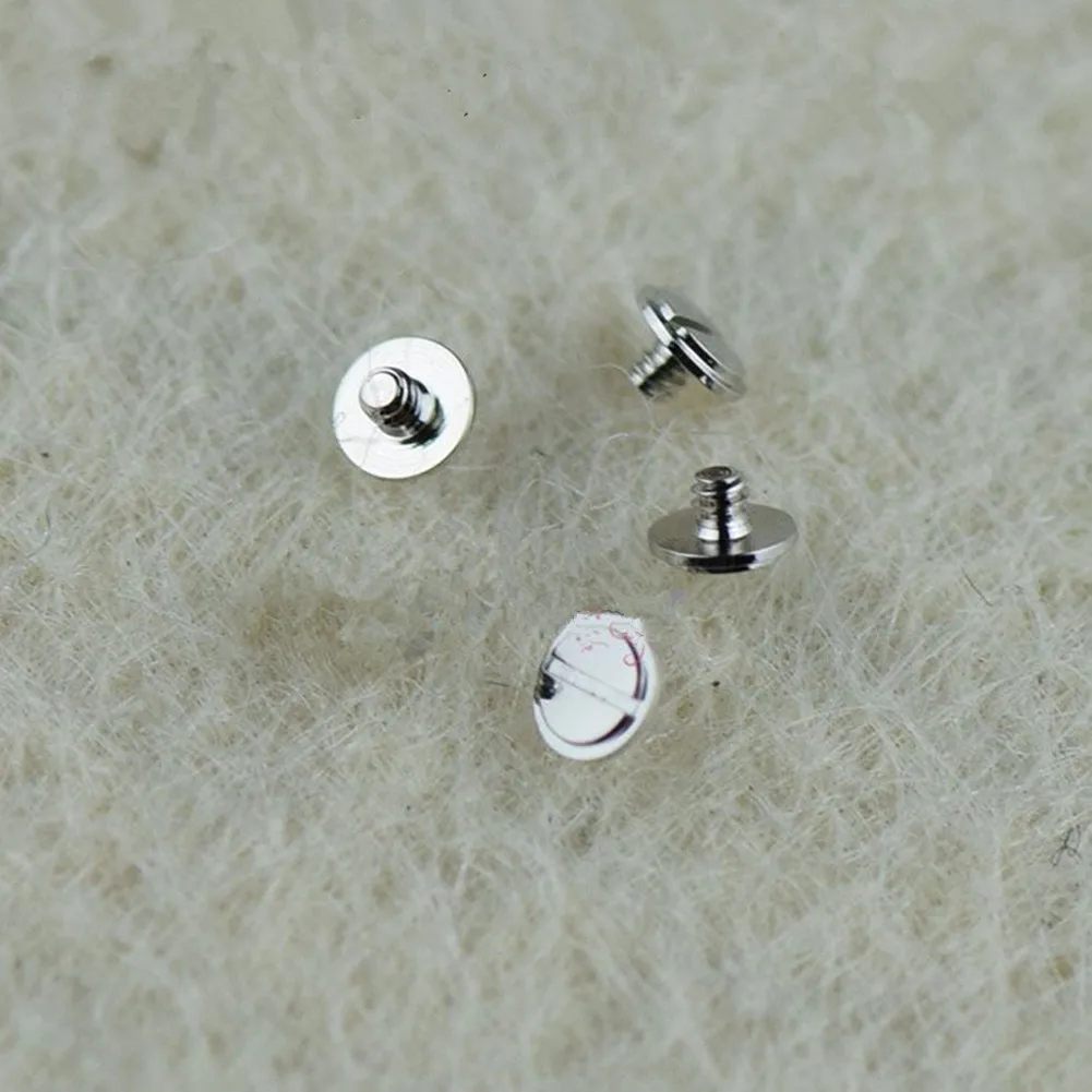 10Pack Metal Oscillating Weight Rotor Screw Replacement Parts For ETA 2824 2834 2836 2846 Watch Movement