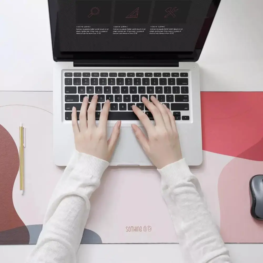 Xiaomi SOTHING Heating Pad Office Desktop Warm Mouse Mat Fast Heat Waterproof Smart Warmer Table Writing Pad