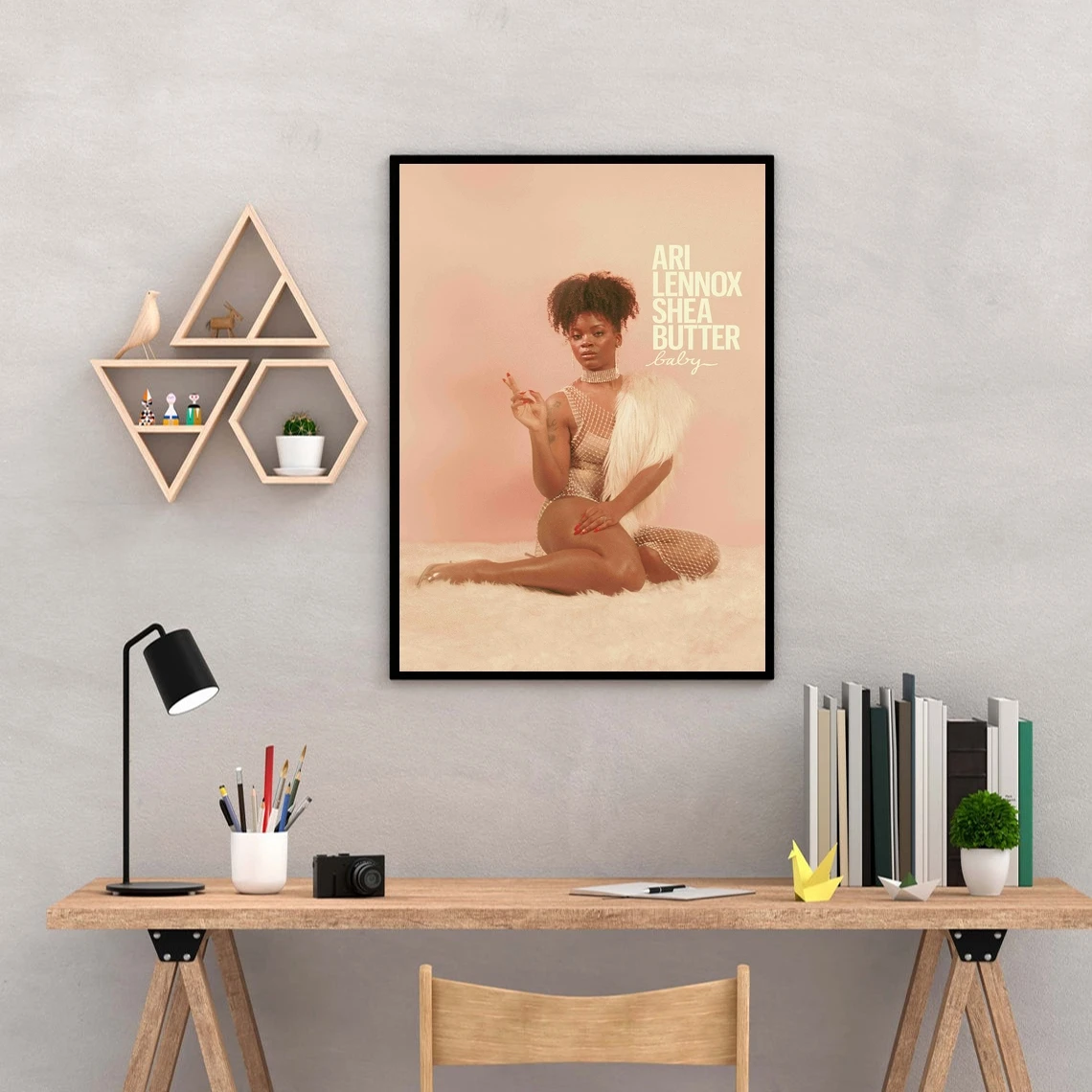 Ari Lennox Shea Butter Baby Music Album Poster Canvas Art Print Home Decoration Wall Painting ( No Frame )