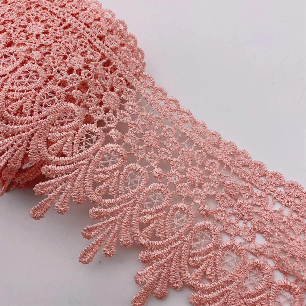 

29yards Black and beige Venise Lace trim 8.5cm Good quality
